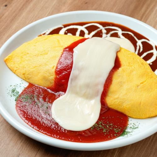 ヒロシのチーズオムライス