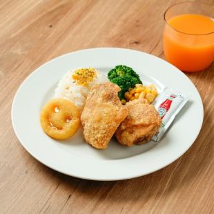 お子様から揚げプレート