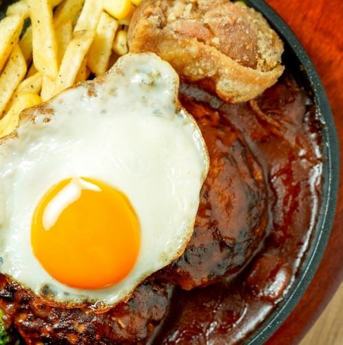 肉汁爆発ハンバーグ