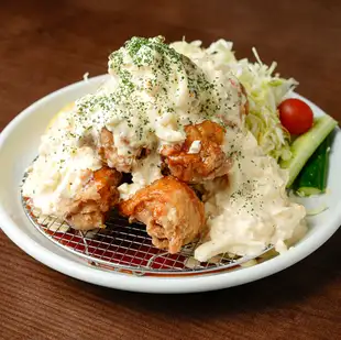 手作りタルタル南蛮から揚げ定食 (7個)