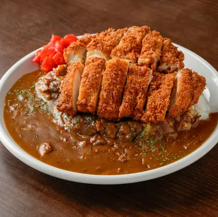 カレー ＋ チキンカツ