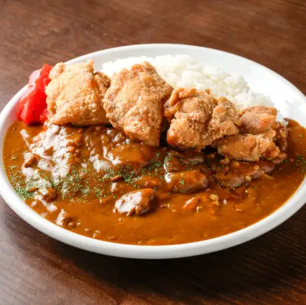 カレー ＋ から揚げ(4ケ)