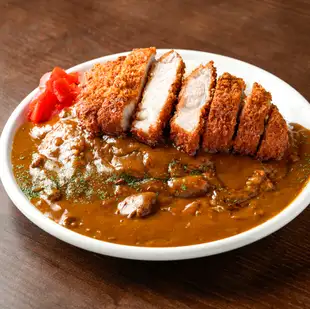カレー ＋ とんかつ