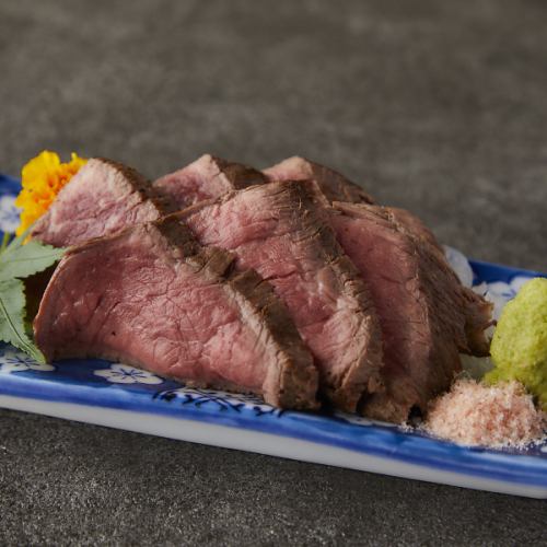 홋카이도 흑모와규의 짚구이