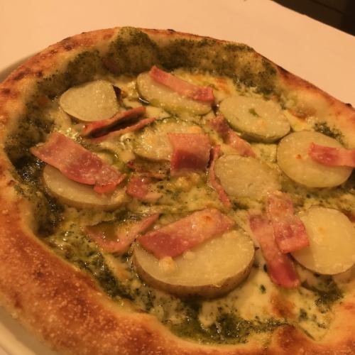 Bacon and potato pesto