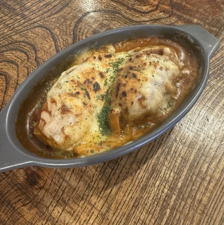 じゃが芋カレーチーズ焼き