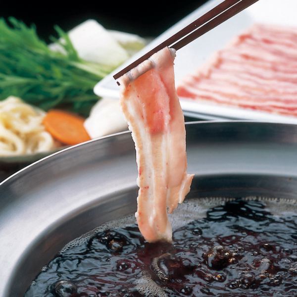 鹿兒島黑豬肉涮涮鍋