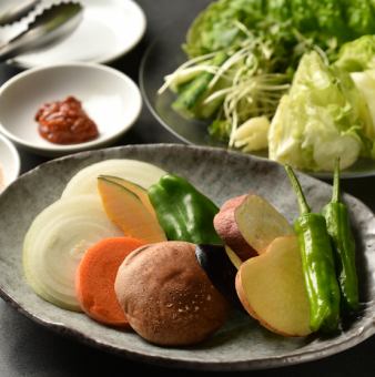 <烤蔬菜>洋葱/茄子/土豆/胡萝卜/辣椒/南瓜