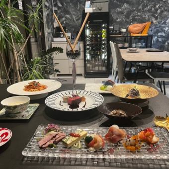 ☆Dinner C☆本日のおすすめパスタや旬の魚料理、シェフ～の逸品など全14品11000円(税込)♪