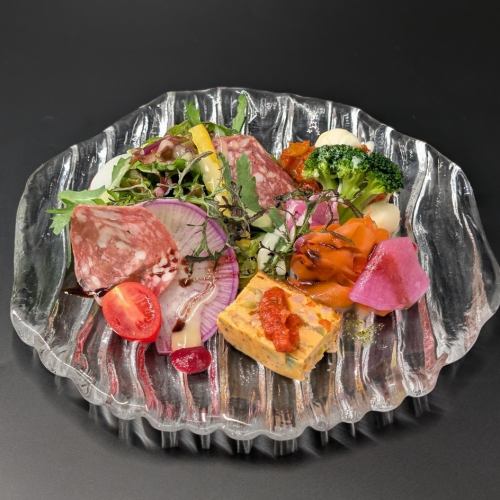 Dinner A　コースに含まれる　アンティパスト