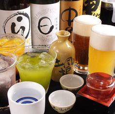 豊富な飲み放題メニュー