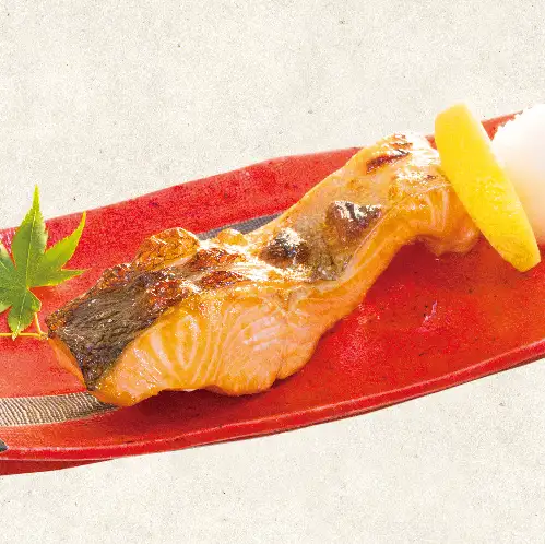Thick-cut salmon / fatty salmon belly