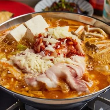 【全日2時間飲み放題付き】豚旨みそ鍋コース4000円税込　※１２月指定日利用不可