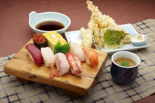 Sushi tempura