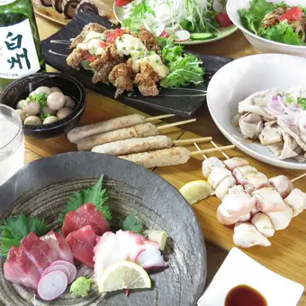 ★ご宴会コース★ビール含む2H飲放付！全8品 5000円(税込)