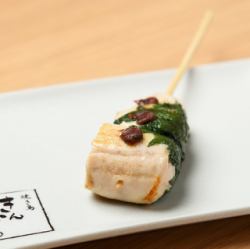 ささみ梅しそ巻き