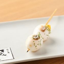 半熟うずら玉子（アンチョビのせ）