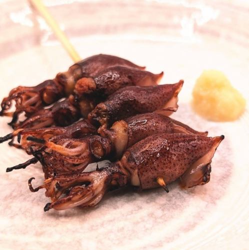 ホタルイカ炭焼き＜1本＞