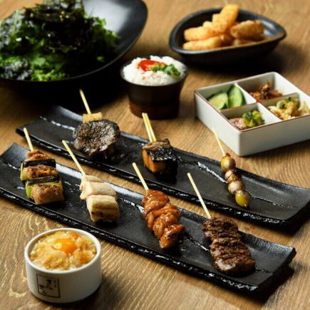 【5/1～予約可】きんざん『風』コース◆2時間飲放題付6,000円(税込)【2名～前日迄要予約】