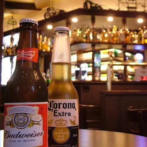 豊富なビール&ウィスキー