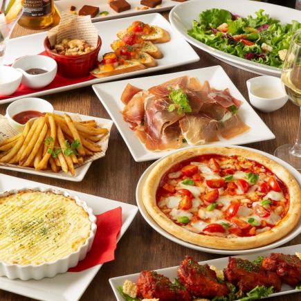 ■カジュアルコース 全7品☆2時間飲み放題付き 3850円⇒3500円(税込)■
