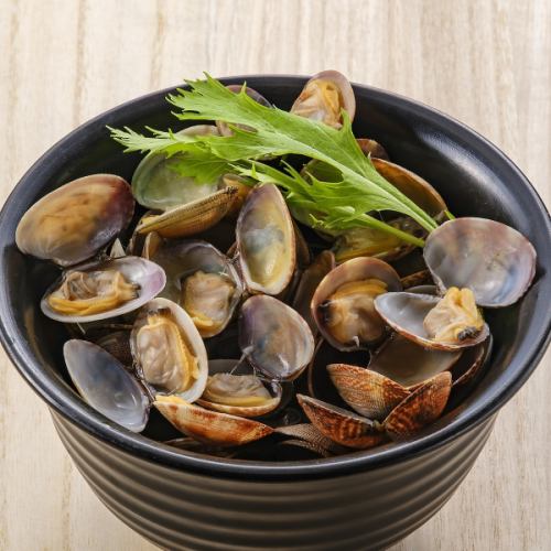 Steamed bamboo clam