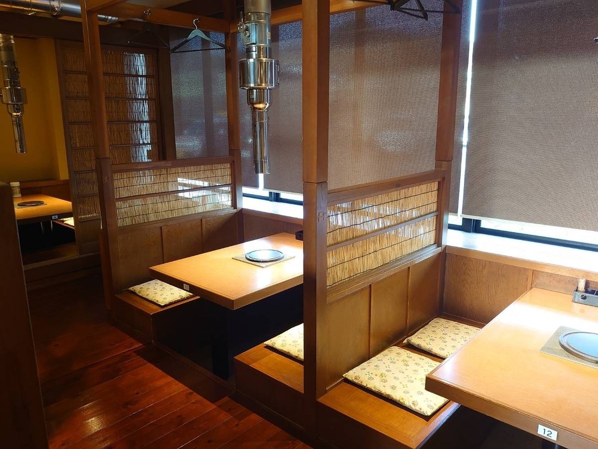 The large tatami room can hold banquets for up to 40 people!