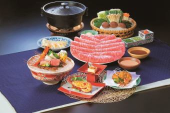 From November 13th to December 31st, Premium Shabu-shabu Course [Domestic Beef Loin] 9 dishes, 9,680 yen