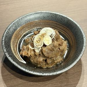 ヒレの牛すじ煮込み