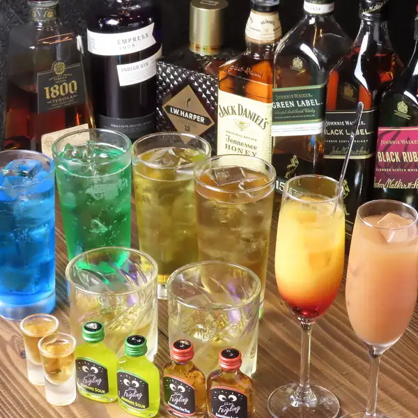 【◇充実のラインナップ◇】キンミヤ焼酎から世界No.1スコッチまで飲み放題！