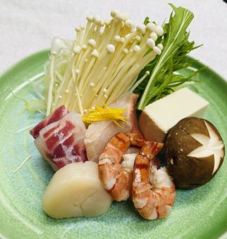 おひとり鍋　海鮮鍋