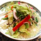 野菜たっぷり塩味そば