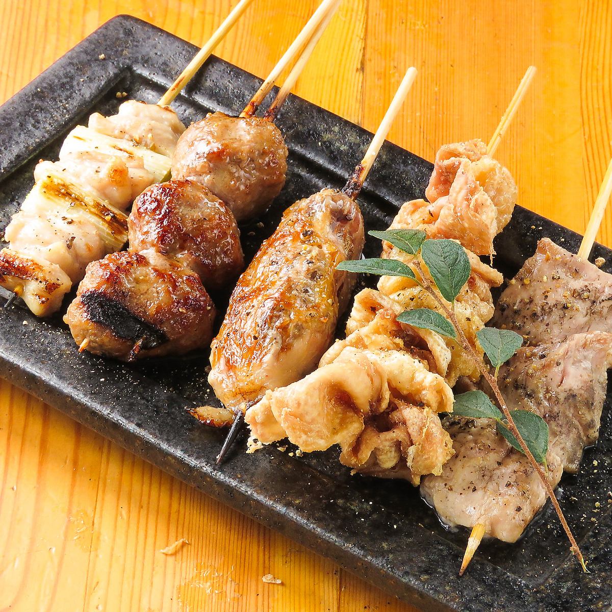 Lava Yakitori, which has been highly praised on TV! The famous Ami liver is first come, first served!