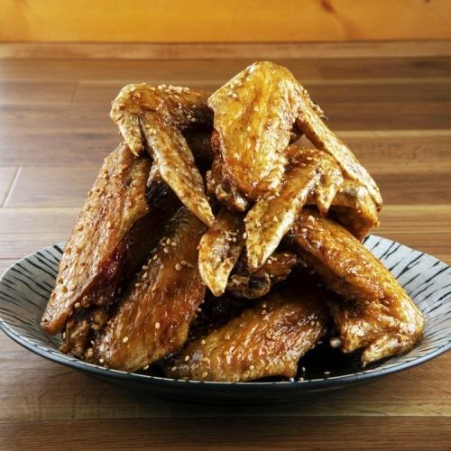 Deep-fried Joshu shamo chicken wings
