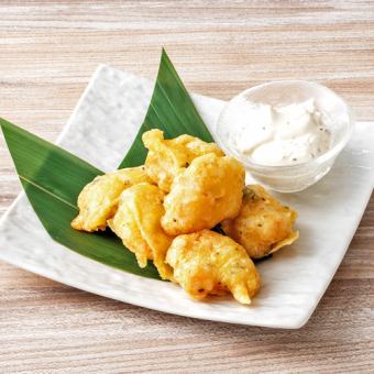 サーモンフリット レモンクリーム
