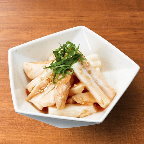 長芋とササミの梅和え