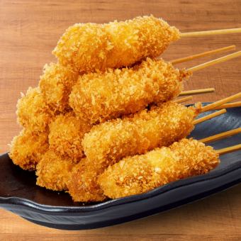 うずらチーズカツ串