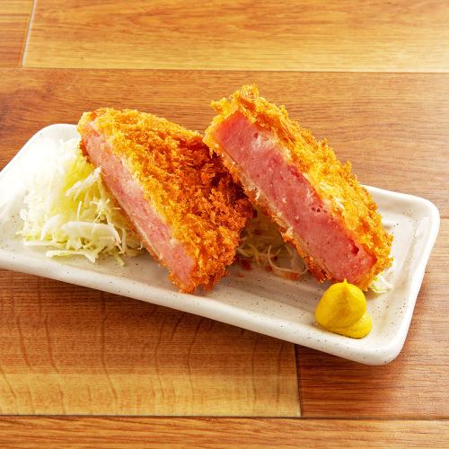 厚切りハムカツ/ササミスティック　各