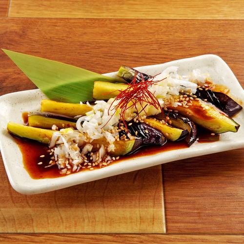 よだれ茄子/イカ軟骨揚げ　各