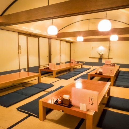 趣のある和の空間と上質な接客。10名以上のご予約で送迎バスも。
