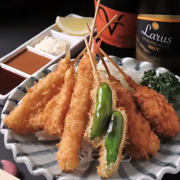 職人が揚げる!本格関西風串ふらい