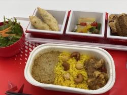 五棱鹤的飞行感觉～素食餐～