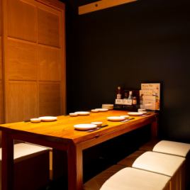 There is a private room recommended for small parties.Because it is a completely private room, you can spend a private time without worrying about the surroundings, so it is ideal for girls' gathering etc.