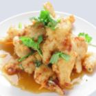 Fried pork fillet with sweet and sour sauce (pot wrapping)