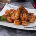 Stir-fried spicy shrimp