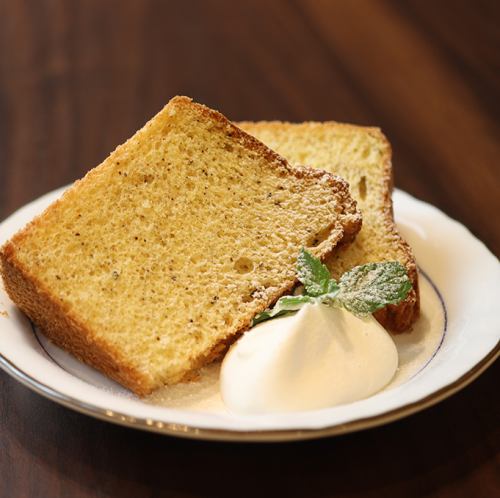 tea chiffon cake