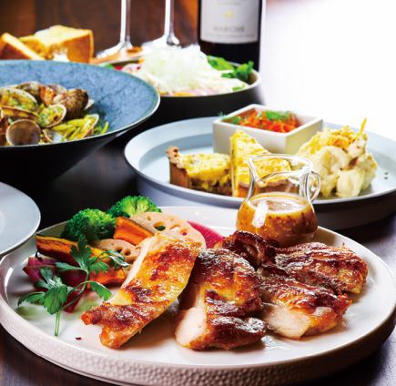 ☆ New Year's Party Plan ★ Standard plan with a luxurious main course, pasta and dessert ♪