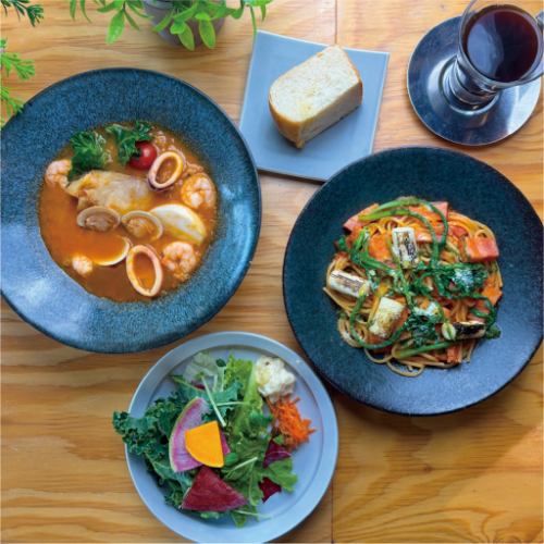 【当店名物★】月替わりランチ　1380円（税込）～