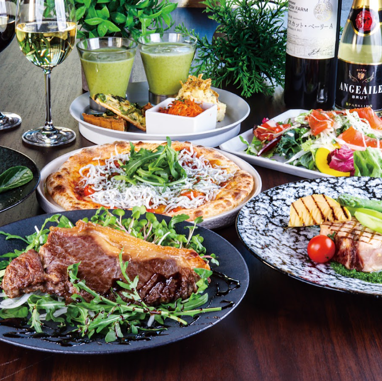 Vitalezza Kitchen Suita SST presents a spring dinner course perfect for welcome and farewell parties.
