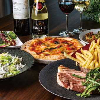 Enjoy the flavors of spring! We offer a casual plan that includes a main dish, pasta, and dessert.